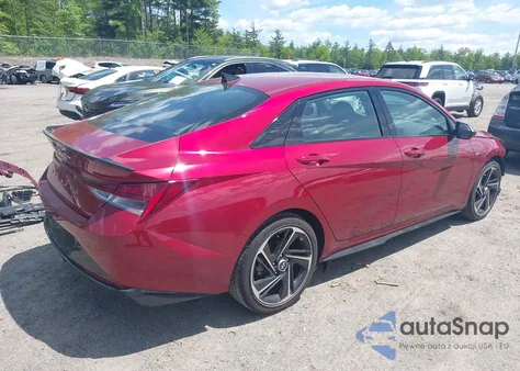 2023 Hyundai Elantra N Line from USA, damaged, VIN KMHLR4AF4PU587136